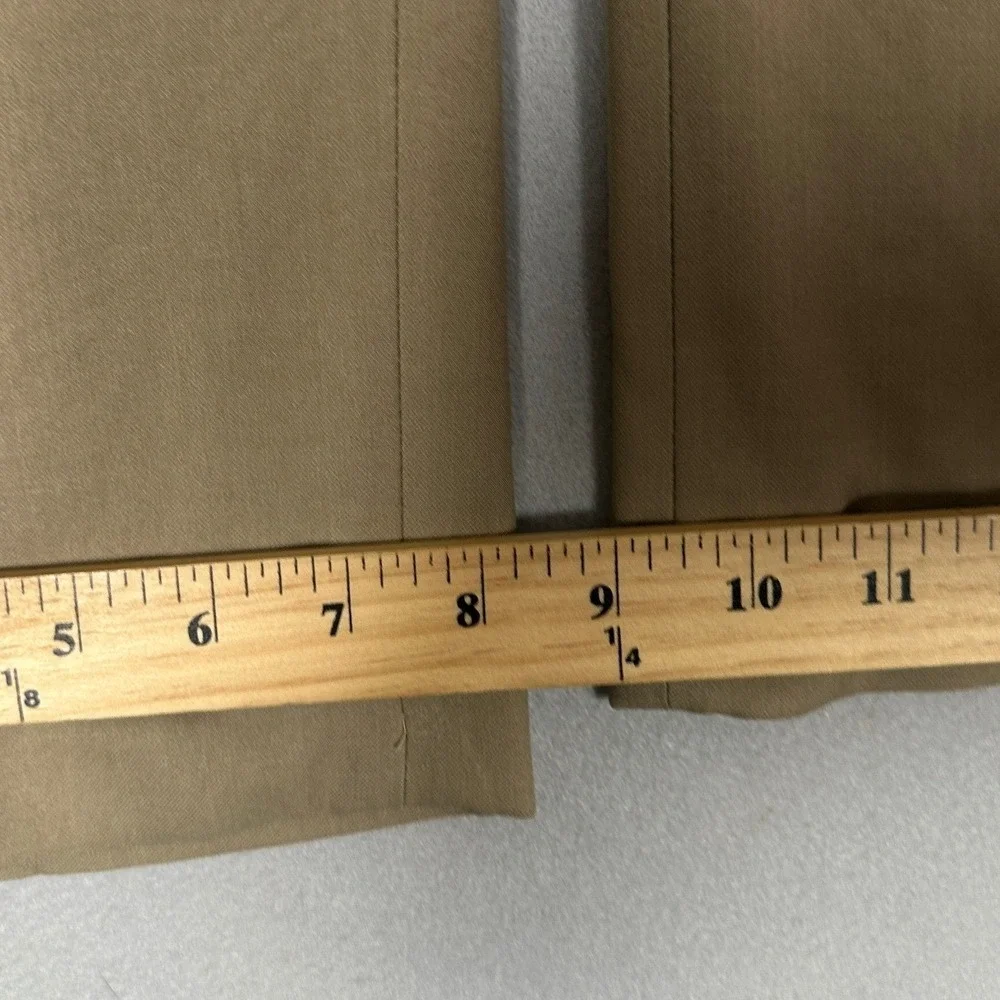NEW Haggar Pants Mens Mens 40X29 Tan Premium Comfort Dress Classic Fit Stretch
